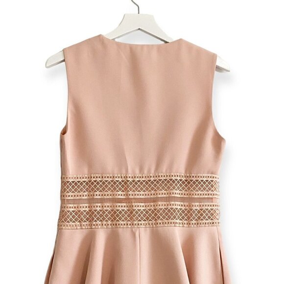 Maje Racine Pink Sleeveless Swing Dress, size M, NWT - Picture 6 of 16